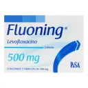 Fluoning Levofloxacino 500 Mg Con 7 Tabletas