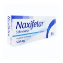 Naxifelar Cefalexina 500 Mg Con 20 Cápsulas