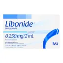 Libonide 0.250 Mg Suspensión Con 5 Frascos Ámpula
