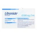 Libonide 0.500 Mg Suspensión Para Nebulización Con 5 Frascos Ámpula