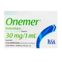 Onemer 30 Mg Con 3 Ampolletas