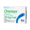 Onemer 30 Mg Con 3 Ampolletas