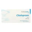 Citalopram 20 Mg Con 14 Tabletas