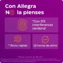 Allegra D Antihistamínico 10 tabletas x 60 mg