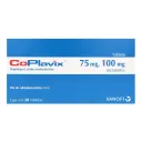 Coplavix 75/100 Mg Con 28 Tabletas