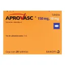 Aprovasc 150/10 Mg Con 28 Tabletas