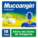 Mucoangin 20 Mg Sabor Limon Con 18 Pastillas