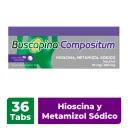 Buscapina Compositum 10/250 Mg Con 36 Tabletas