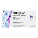 Soliqua 100 Ui/33 Mcg Con 3 Plumas Precargadas