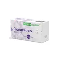 Clonazepam 2 mg con 100 Tabletas