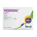Modiodal 200 Mg Con 14 Tabletas