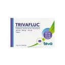 Trivafluc Azitromicina Fluconazol Tinidazol 500/250/37.5 Mg Con 4 Tabletas