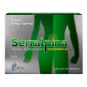 Serralpina Compuesta 10/250 Mg Con 10 Tabletas