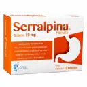Serralpina 10 Mg Con 10 Tabletas