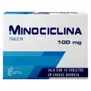 Antinocil Minociclina 100 Mg Con 10 Tabletas