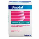 Binotal Ampicilina 500 Mg Suspensión Con 90 Ml