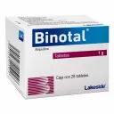 Binotal Ampicilina 1 G Con 28 Tabletas