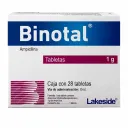 Binotal Ampicilina 1 G Con 28 Tabletas