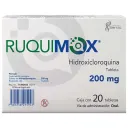 Ruquimox 200 Mg Con 20 Tabletas