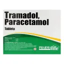 Tramadol/paracetamol 37.5mg/325mg 20 tabletas