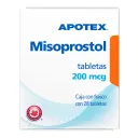 Misoprostol 200 Mcg Con 28 Tabletas