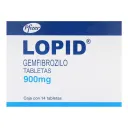 Lopid 900 Mg Con 14 Tabletas
