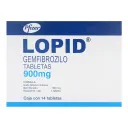 Lopid 900 Mg Con 14 Tabletas