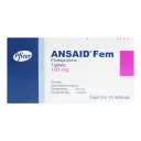Ansaid Fem 100 Mg Con 10 Tabletas