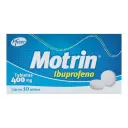 Motrin 400 Mg Con 10 Tabletas