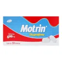 Motrin 600 Mg Con 10 Tabletas
