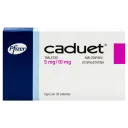 Caduet 5/10 Mg Con 30 Tabletas