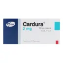 Cardura 2 Mg Con 20 Tabletas