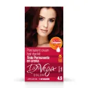 De La Vega Color Tinte En Crema Tono Caoba 4.5