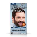 De La Vega For Men Tinte 3 En 1 Tono Castaño