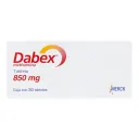 Dabex 850 Mg Con 30 Tabletas
