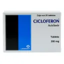 Cicloferon 200 Mg Con 25 Tabletas