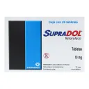 Supradol 10 Mg Con 20 Tabletas