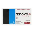 Zinolox Moxifloxacino 4G 400 Mg Con 5 Tabletas