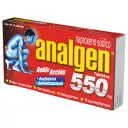 Analgen 550 Mg Con 12 Tabletas