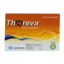 Thoreva 20 Mg Con 30 Tabletas