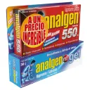 Analgen 550 Mg Con 12 Tabletas + Analgen Nf Gel Con 30 G