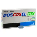 Doscoxel-Duo 120 / 100 Mg Con 7 Tabletas