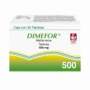 Dimefor 500 Mg Con 30 Tabletas