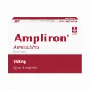 Ampliron Amoxicilina 750 Mg Con 12 Comprimidos