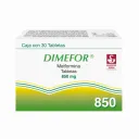 Dimefor 850 Mg Con 30 Tabletas