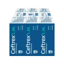 Ceftrex Im Ceftriaxona 1 G Solución Inyectable Pack Con 3 Viales