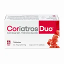 Coriatros Duo 16/12.5 Mg Con 14 Tabletas