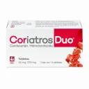 Coriatros Duo 16/12.5 Mg Con 14 Tabletas