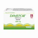 Dimefor 1000 Mg Con 30 Tabletas