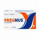 Pregnus Fosfomicina 500 Mg Con 12 Cápsulas